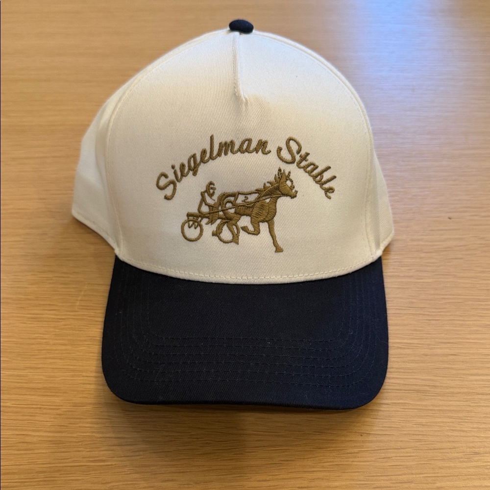 Siegelman Stable Two-Tone Baseball Cap - White & Navy